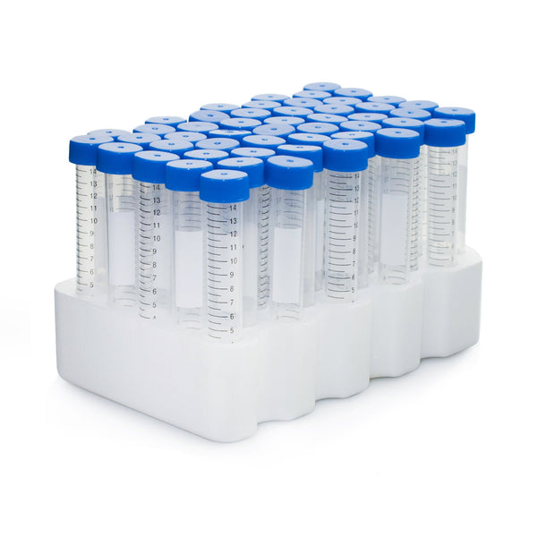 McKesson Centrifuge Tube Plain 15 mL Screw Cap Polypropylene Tube (1082080_PK) 50/PK