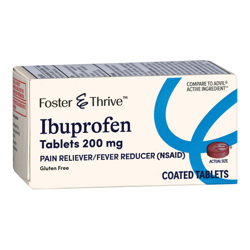 Foster & Thrive™ Pain Relief 200 mg Strength Ibuprofen Tablet 24 per Bottle (1238964_BT) 1/BT