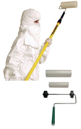 PolyTack Cleanroom Tacky Roller White Foam Disposable (1131964_EA) 1/EA