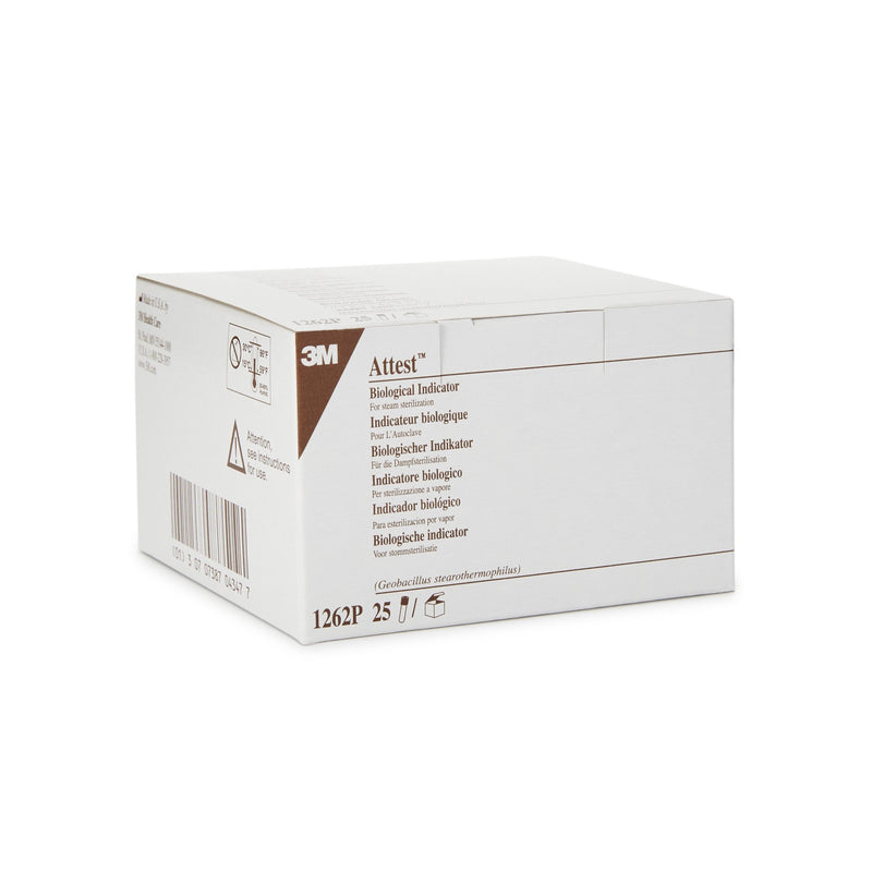 Attest™ Sterilization Biological Indicator Vial Steam (143644_BX) 25/BX