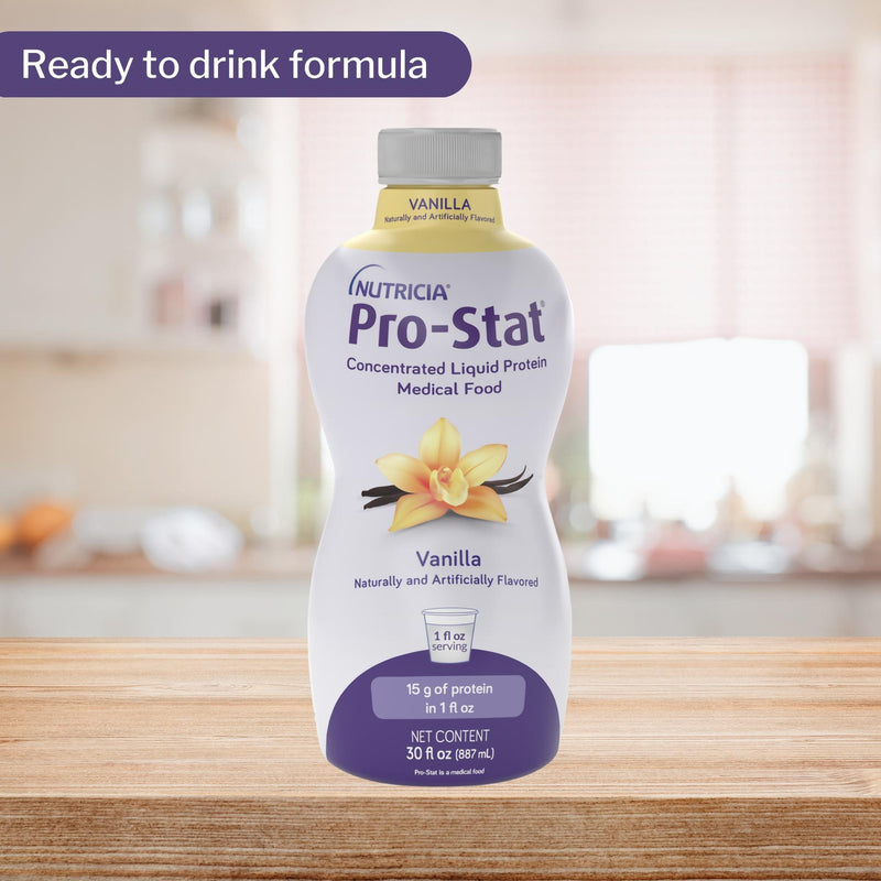 Pro-Stat® Oral Supplement Vanilla Flavor Liquid 30 oz. Bottle (558704_CS) 6/CS