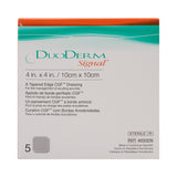 DuoDERM® Signal® CGF® Hydrocolloid Dressing Foam Backing 4 X 4 Inch Square Hydrocolloid (426728_BX) 5/BX