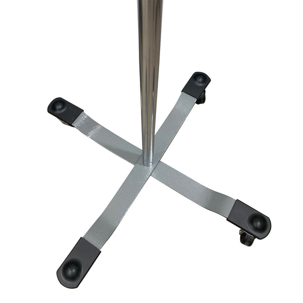McKesson IV Stand Floor Stand 2 Hooks 4 Legs with Casters (1223668_CS) 1/CS