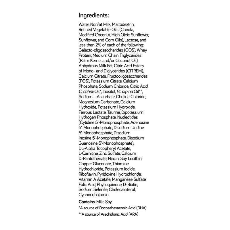 Fortini™ Infant Formula Unflavored 4 oz. Carton Liquid Calories Failure to Thrive (1189053_CS) 30/CS