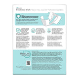 Tranquility® Essential Unisex Incontinence Brief Medium Disposable Heavy Absorbency (1188954_BG) 12/BG