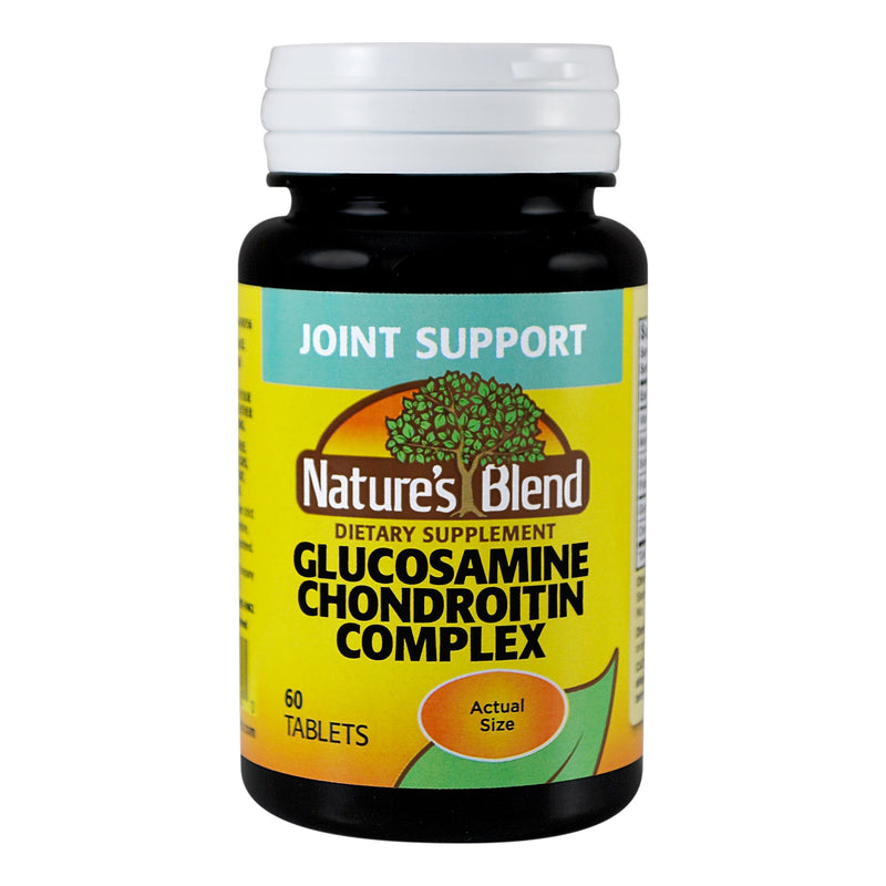 Nature's Blend Joint Health Supplement Glucosamine Sulfate / Chondroitin Sulfate 250 mg - 200 mg Strength Capsule 60 per Bottle (861278_BT) 1/BT
