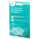 Evenflo Breast Pump Replacement Membrane and Valve For All Breast Pumps (1041182_CS) 24/CS