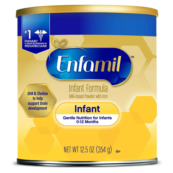 Enfamil® Infant Formula Unflavored 12.5 oz. Can Powder Iron (1141852_CS) 6/CS
