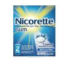 Nicorette® Stop Smoking Aid 2 mg Strength Gum (1106214_BX) 1/BX