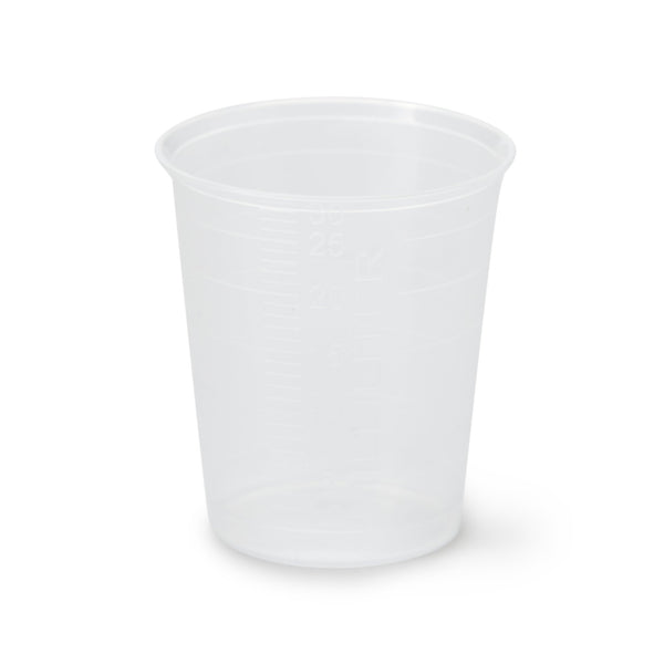 Narrow Medicine Cup 1 oz. Clear Plastic Disposable NonSterile (670041_PK) 400/PK