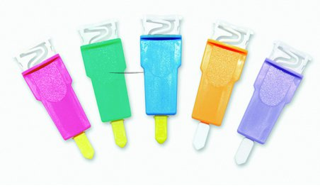 Capiject® Safety Lancet 28 Gauge Retractable Push Button Activation Finger (682039_BX) 200/BX