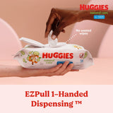 Huggies® Natural Care™ Refreshing Baby Wipe Soft Pack Cucumber / Green Tea Scent 560 Count (1160312_CS) 560/CS