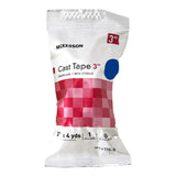 McKesson Cast Tape 3 Inch X 12 Foot Fiberglass Blue (733692_BX) 10/BX
