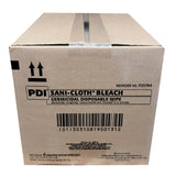 Sani-Cloth® Bleach Surface Disinfectant Cleaner Premoistened Germicidal Manual Pull Wipe 65 Count Canister Chlorine Scent NonSterile (835086_CS) 6/CS