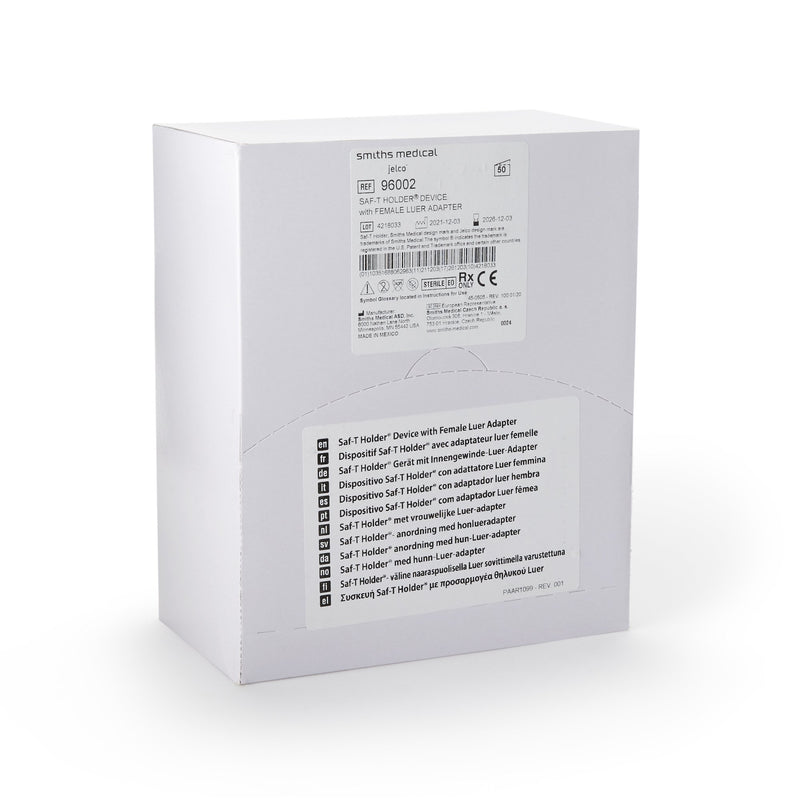Saf-T Holder® Safety Blood Collection Tube Holder For Needlefree Transfer after a Syringe Draw (470371_EA) 1/EA