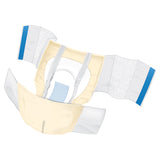 McKesson Ultra Plus Stretch Unisex Adult Incontinence Brief Large / X-Large Disposable Heavy Absorbency (884169_CS) 4/CS