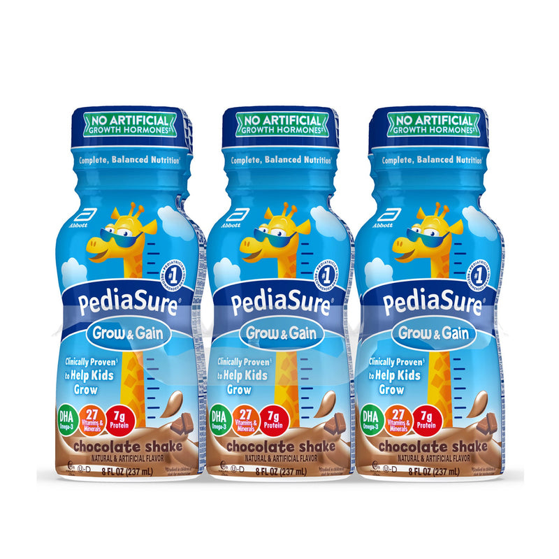 PediaSure® Grow & Gain Shake Pediatric Oral Supplement Chocolate Flavor 8 oz. Bottle Liquid Calories (649265_EA) 1/EA