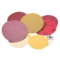 Carborundum Premier Red Aluminum Oxide Dri-Lube Paper Discs, 5 in Dia., P400 Grit (481-05539520257) Pack of 100