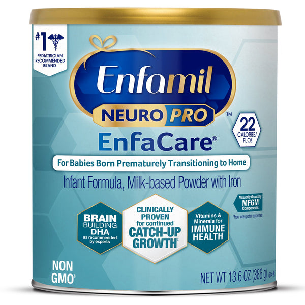 Enfamil® NeuroPro™ EnfaCare® Infant Formula Unflavored 13.6 oz. Can Powder Milk-Based Premature (1114127_EA) 1/EA