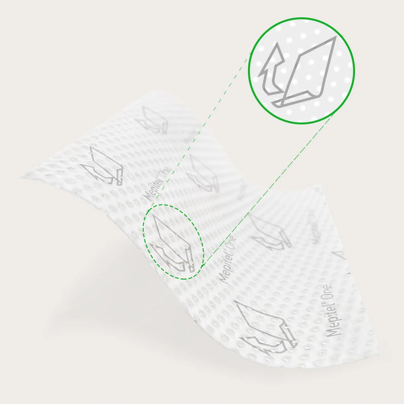 Mepitel® One Wound Contact Layer Dressing 2 X 3 Inch Sterile (765672_EA) 1/EA