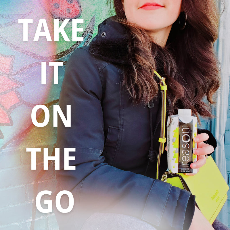 Reason™ Oral Supplement Chocolate Flavor Liquid 11 oz. Reclosable Carton (1234500_EA) 1/EA