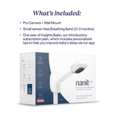 Nanit Pro Smart Baby Monitor with Wall Mount Nanit Pro Smart (1238092_EA) 1/EA
