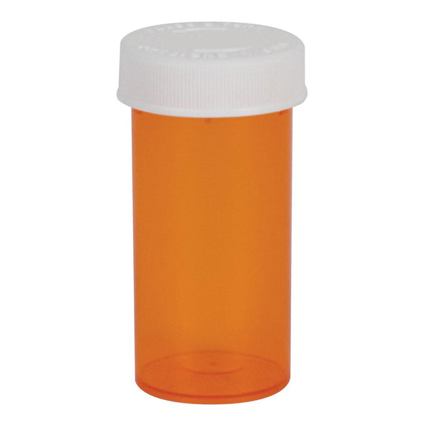 Ezydose® Push & Turn Prescription Vial 13 DRAM Amber (739957_CS) 280/CS