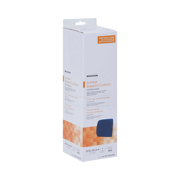 McKesson Lumbar Support Cushion 13-2/5 W X 13 L X 4 D Inch Foam (1103379_CS) 4/CS