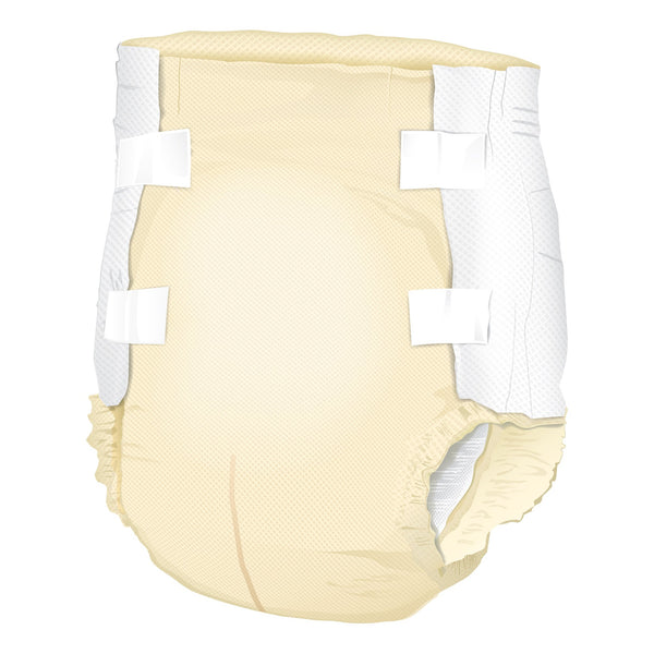 McKesson Unisex Adult Incontinence Brief X-Large Disposable Heavy Absorbency (1123846_CS) 60/CS