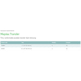 Mepilex® Transfer Thin Foam Dressing 6 X 8 Inch Without Border Film Backing Silicone Adhesive Rectangle Sterile (710909_CS) 40/CS