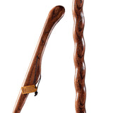 Brazos™ Twisted HitchHiker Walking Stick Wood 48 Inch Height Red (1229043_EA) 1/EA