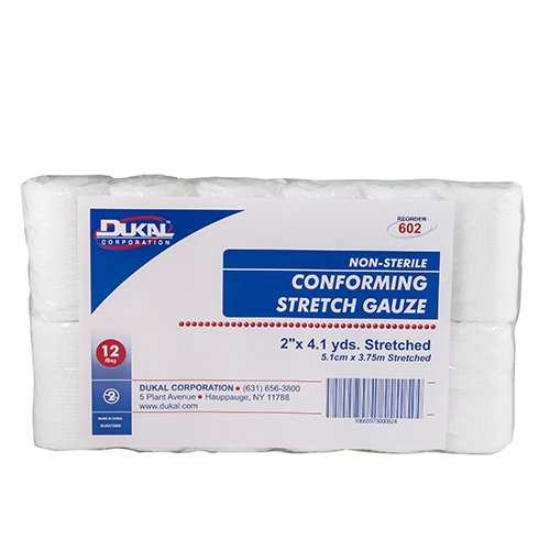 Dukal™ Conforming Bandage 2 Inch X 4-1/10 Yard 1-Ply NonSterile 12 per Pack (550644_BG) 1/BG