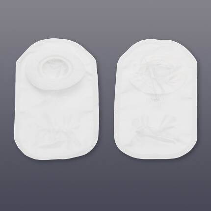 Pouchkins™ Premie Ostomy Pouch One-Piece System 6 Inch Length Flat, Trim To Fit Up to 5/8 Inch Stoma Closed End (341445_BX) 15/BX