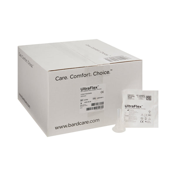 UltraFlex® Male External Catheter Self-Adhesive Seal Silicone Intermediate (578103_BX) 100/BX