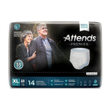 Attends® Premier Unisex Adult Absorbent Underwear Pull On with Tear Away Seams X-Large Disposable Heavy Absorbency (1128078_BG) 14/BG