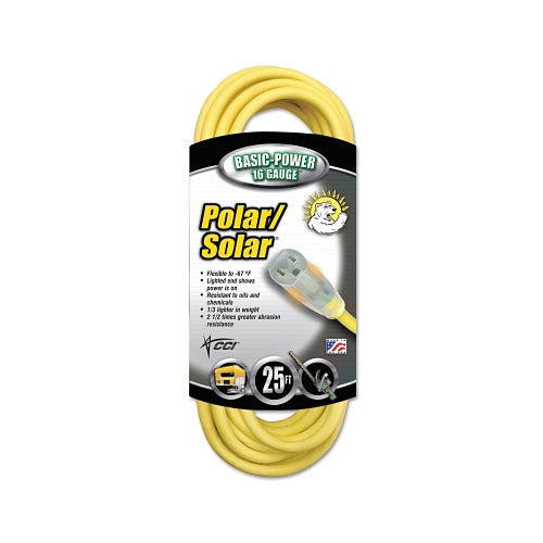 CCI Polar/Solar Extension Cord, 25 ft (172-01287) Each