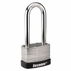 CCL Sesamee Keyless Padlock, 5/16 in Diameter, 2-1/4 in L x 1 in W, Brass (197-437) Each
