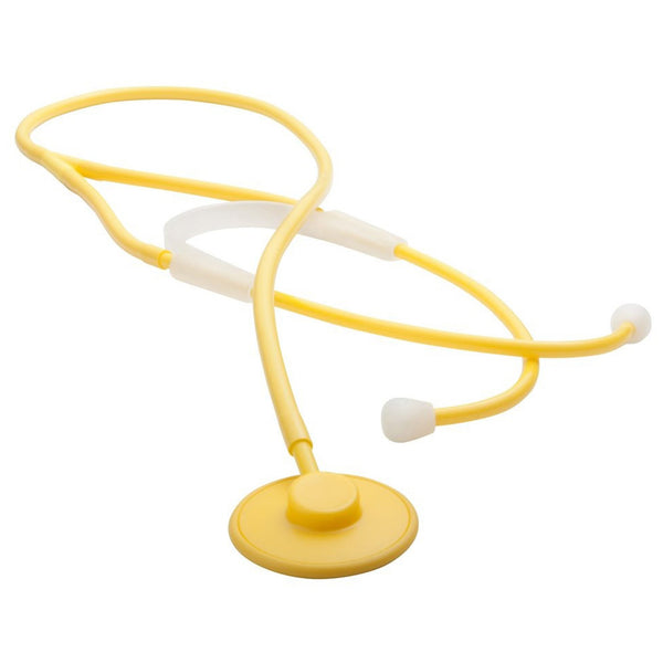 Proscope™ 665 Disposable Stethoscope Yellow 1-Tube 21 Inch Tube Single Sided Chestpiece (1167665_EA) 1/EA