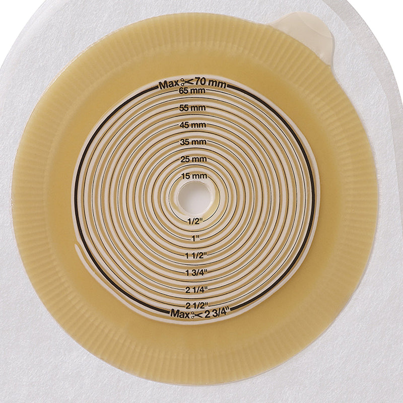 Assura® Ostomy Pouch One-Piece System 11-1/4 Inch Length Trim To Fit 15 to 43 mm Stoma Drainable (699117_BX) 10/BX