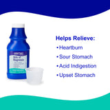 Milk of Magnesia Laxative Mint Flavor Liquid 12 oz. Magnesium Hydroxide (864441_BT) 1/BT