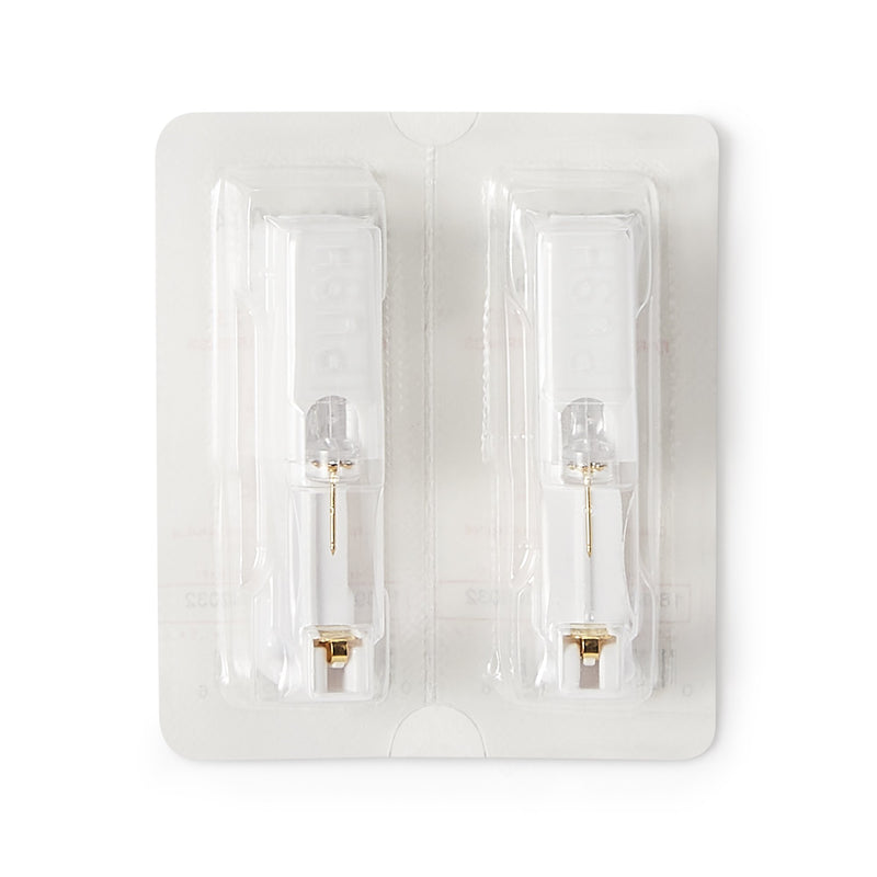 System 75™ Ear Piercing Stud 24K Gold Plated Stainless Steel Crystal April Birthstone Daisy Mount (950779_EA) 1/EA