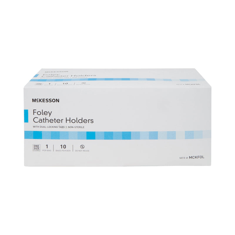 McKesson Leg Strap 2 X 24 Inch Length, Dual-Locking Tabs, Stretch Material, Hook and Loop Closure, Nonsterile (1107740_BG) 1/BG
