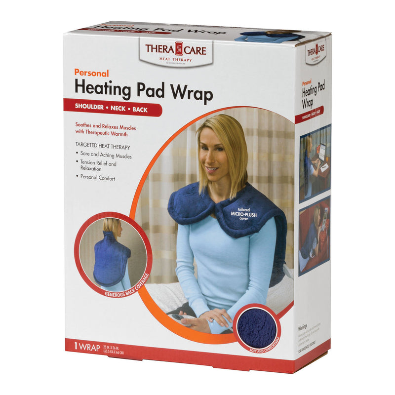 Theracare™ Heating Pad Neck / Shoulder / Back One Size Fits Most Micro-Plush Fabric Reusable (1226099_CS) 6/CS