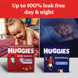 Huggies® Overnites Unisex Baby Diaper Size 7 Disposable Heavy Absorbency (1254304_CS) 52/CS