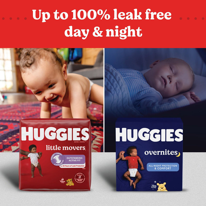 Huggies® Overnites Unisex Baby Diaper Size 7 Disposable Heavy Absorbency (1254304_CS) 52/CS