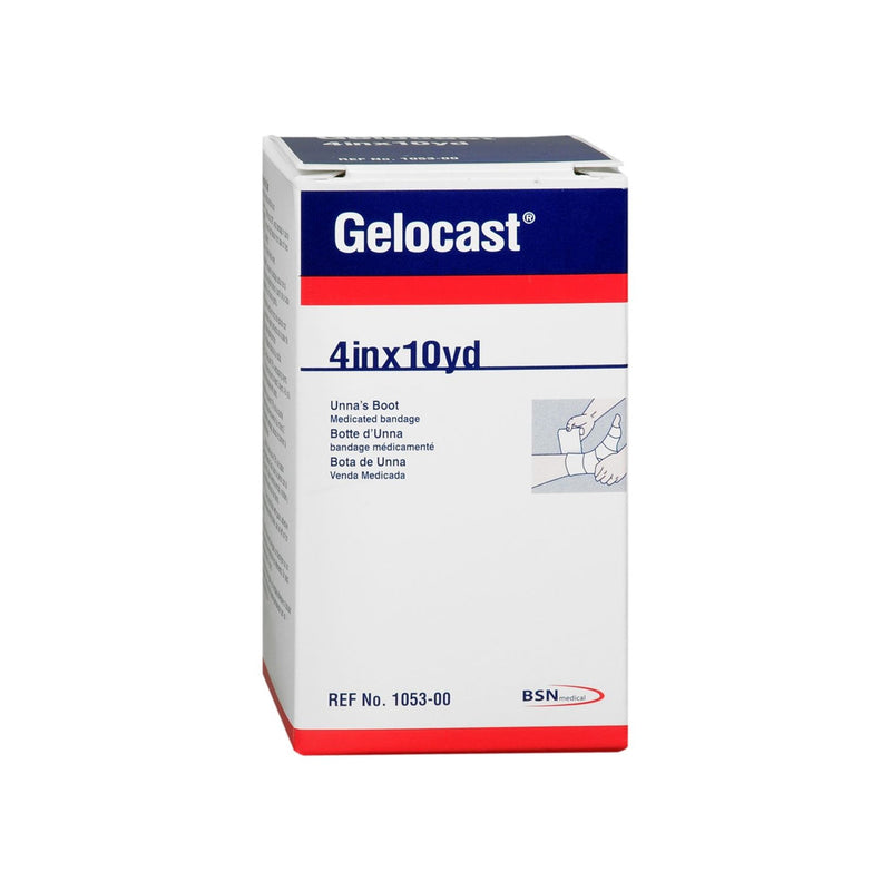 Gelocast® Unna Boot Zinc Oxide / Calamine 4 Inch X 10 Yard (46021_CS) 12/CS
