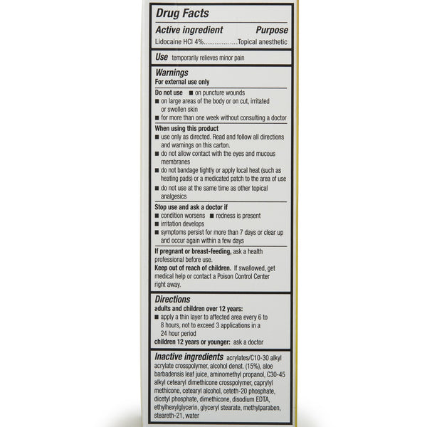 Aspercreme® Topical Pain Relief 4% Strength Lidocaine Cream 2.7 oz. (1187152_EA) 1/EA