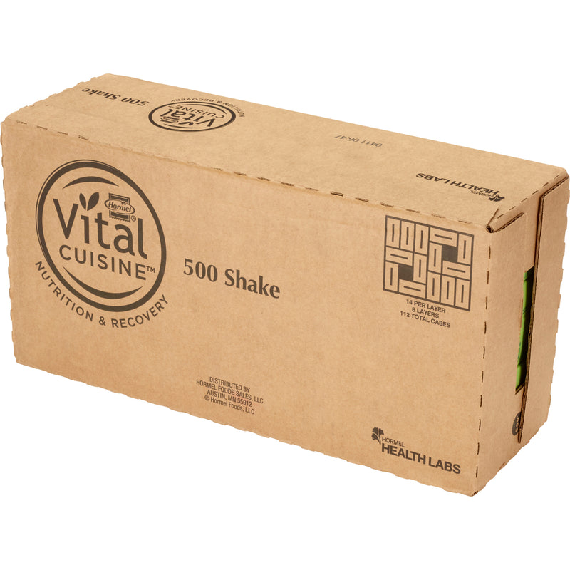 Hormel Vital Cuisine® 500 Shakes Oral Supplement Vanilla Flavor Liquid 8.45 oz. Carton (1083957_EA) 1/EA
