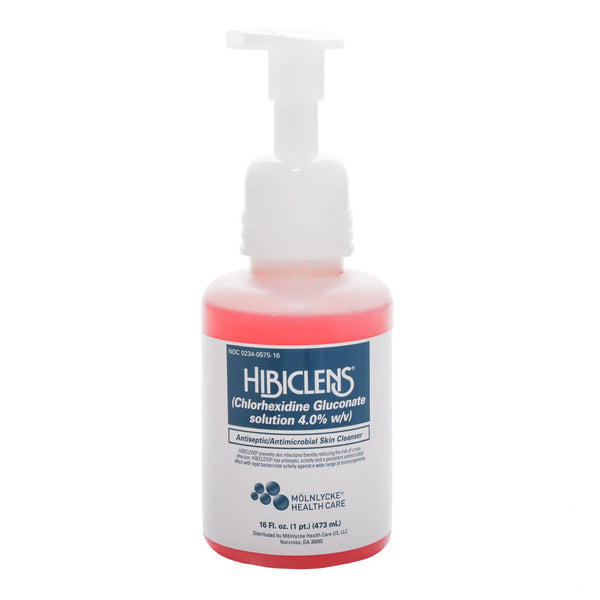 Hibiclens® Antiseptic / Antimicrobial Skin Cleanser 16 oz. Pump Bottle 4% Strength CHG (Chlorhexidine Gluconate) NonSterile (133297_CS) 12/CS