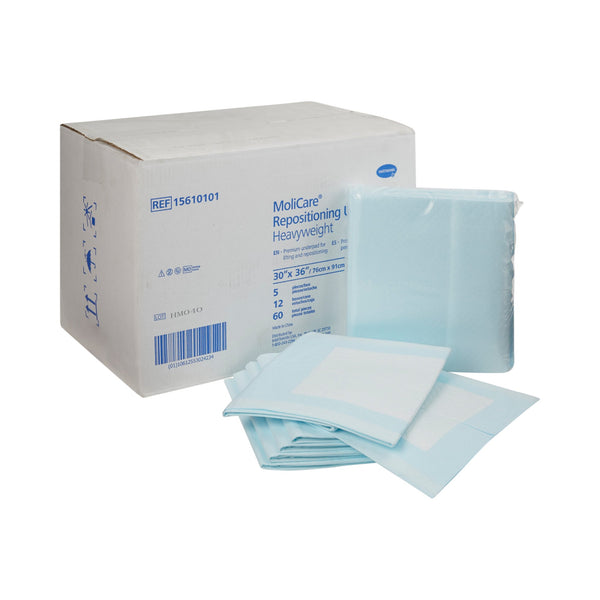 MoliCare® Disposable Underpad 30 X 36 Inch Polymer Heavy Absorbency (1129927_CS) 60/CS